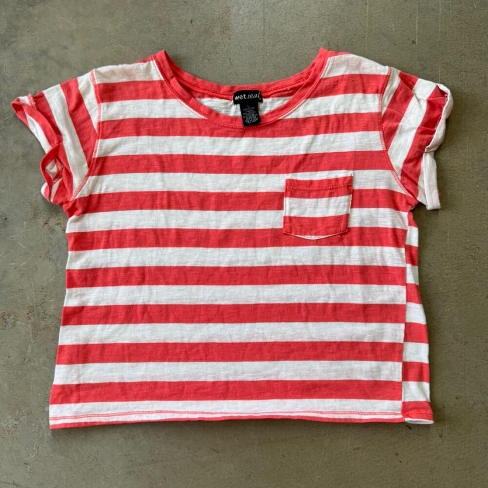 Wet-seal Women's multi Crop-top